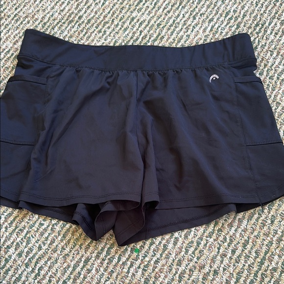 Head Other - Head Black Swim Athletic Shorts panties with Performance Fabric